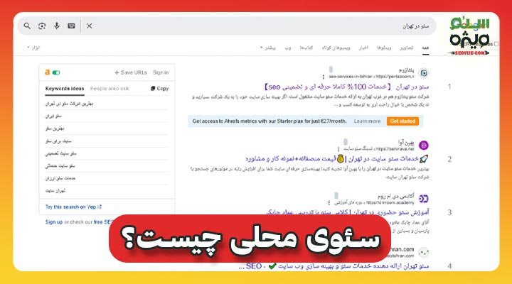 سئوی محلی چیست